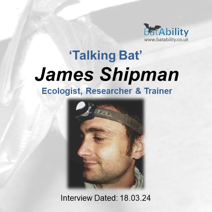 Talking Bat with James Shipman (Ecologist, Researcher & Trainer)