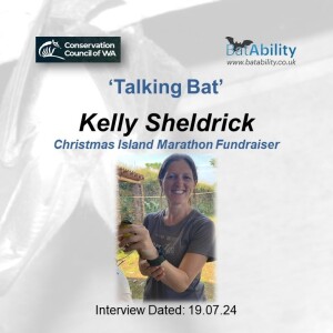 Talking Bat with Kelly Sheldrick (Christmas Island Marathon Wildlife Fundraiser)