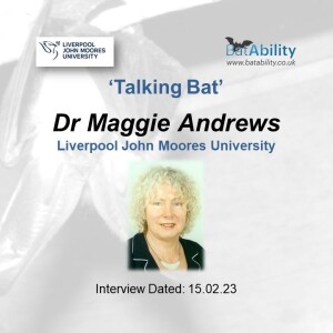 Talking Bat with Dr Maggie Andrews (Horseshoe bats)