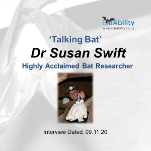 Talking Bat with Dr Susan Swift - Bat Researcher & Pete Guest Award Winner 2009