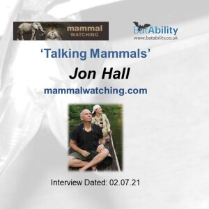 Talking Mammals with Jon Hall (mammalwatching.com)