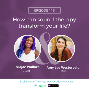 How can sound therapy transform your life ? | Niajae Wallace & Amy Lee Westervelt