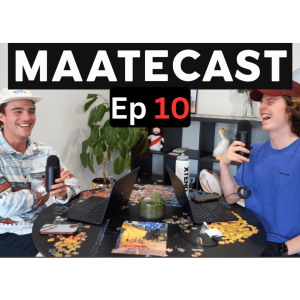 Aliens Are Real, Answering YOUR Questions, Success = Happiness? Barbenheimer Review, Skydiving Experience - MaateCast Ep 10