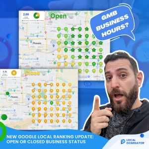 New Google Local Ranking Update Open or Closed Business Status