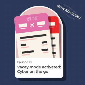 10. Vacay Mode Activated: Cyber on the go