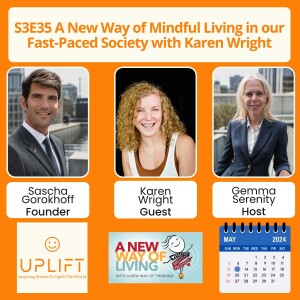 S3E35 A New Way of Mindful Living in our Fast-Paced Society with Karen Wright