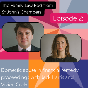 Domestic abuse in financial remedy proceedings