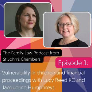 Vulnerability in children and financial proceedings
