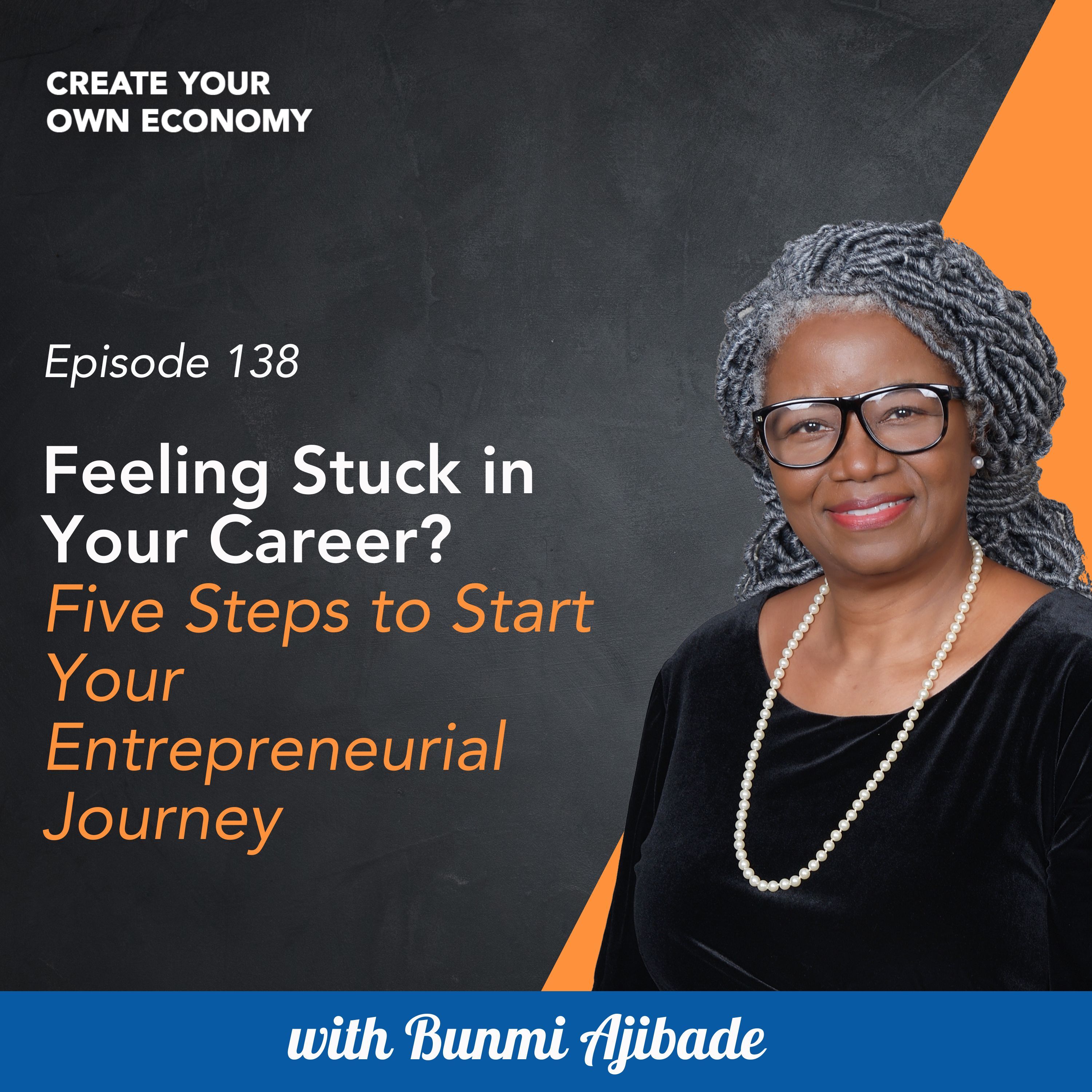 How to Start and Grow Your Business - Create Your Own Economy Podcast with Bunmi Ajibade