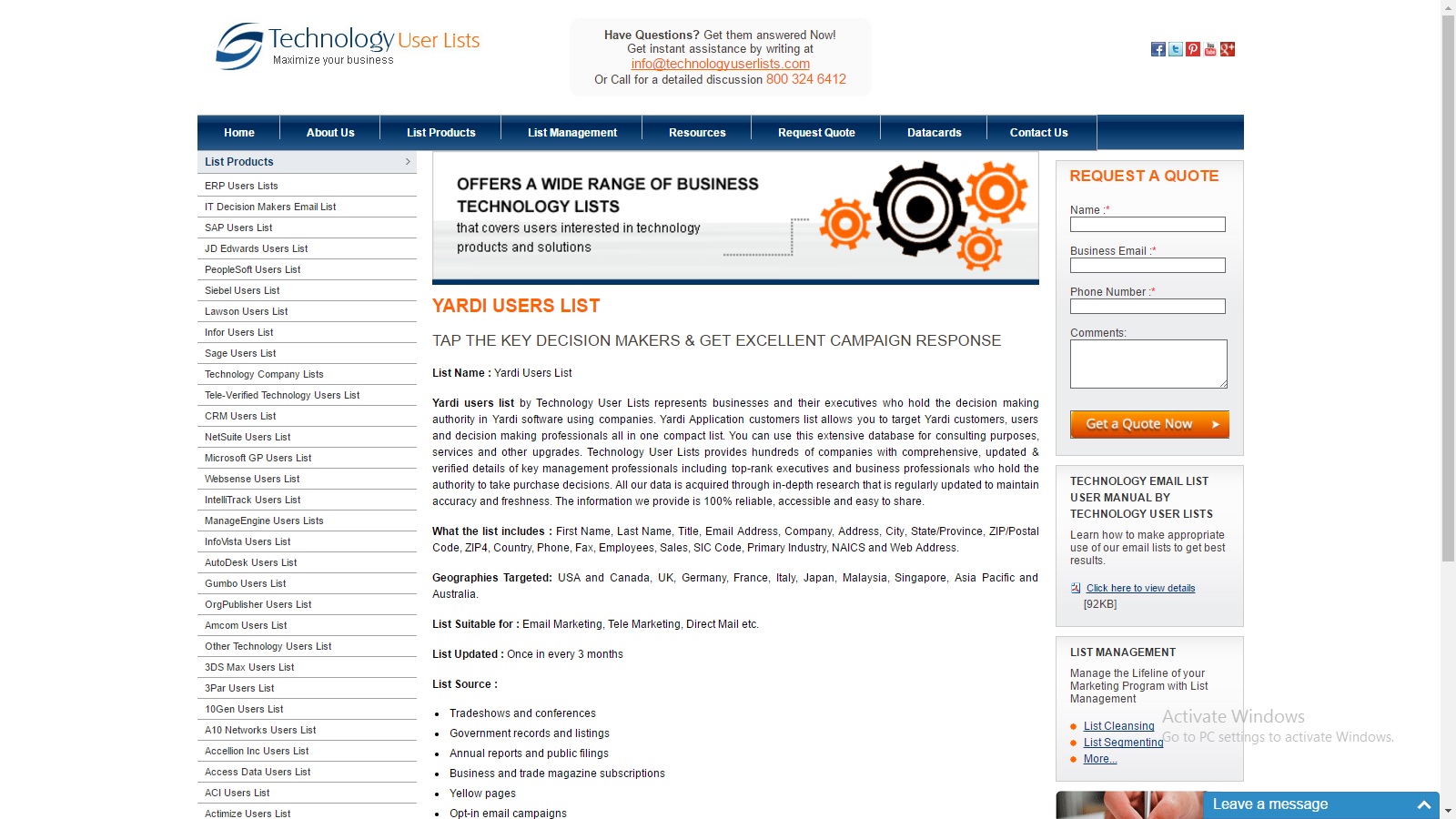 Get users list. Televerify. E-mail база. List of users. Profitable direct mail appeals.