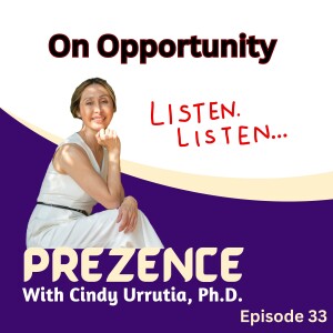 Episode 33: Weekly Quote Episode on Opportunity by  the late Lucille Ball