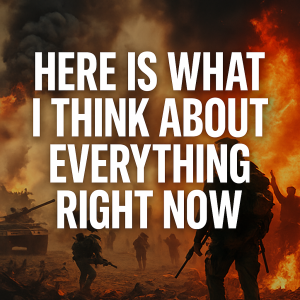Live: Here is what I think about everything right now...