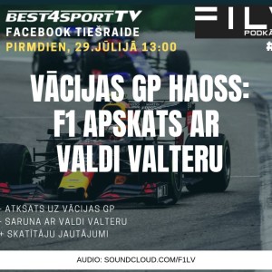 F1LV Podkāsts #43: Vācijas GP apskats ar Valdi Valteru