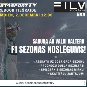 #58: F1 sezonas noslēguma diskusija ar Valdi Valteru