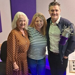 Susie Clarke & Tom Chambers pop into studio