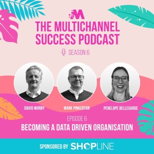 Building a data-driven organisation with Penelope Bellegarde  - Multichannel Success Podcast S4e6