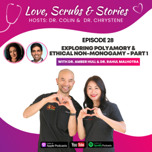 Episode 28 - Exploring Polyamory and Ethical Non-Monogamy with Drs. Rahul & Dr. Amber | PART 1
