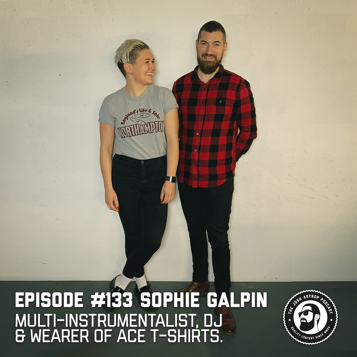 #133 Sophie Galpin - Multi-instrumentalist, DJ & ace t-shirt.