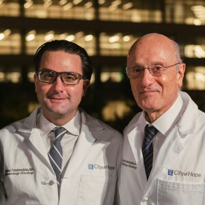 Caring for patients with cancer is a family matter for these father and son physicians