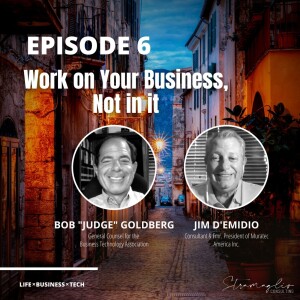 6: ”Work on your business, not in it” w/ Jim D’Emidio & Bob Goldberg