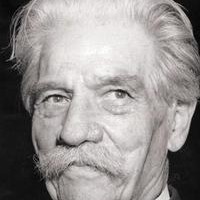 Albert Schweitzer with Eric Madeen