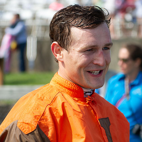 Jump jockey Michael Mitchell