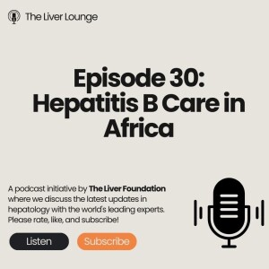 30: Hepatitis B Care in Africa