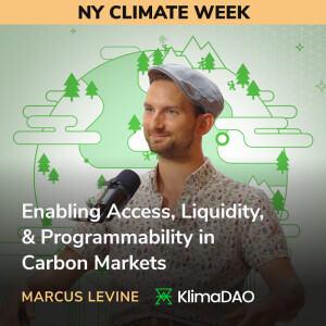 Moving Carbon Credits Onchain - Marcus Levine (KlimaDAO)