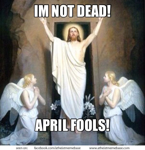 The Stoner Jesus Show LIVE: Chapter 1, Verse 35 - Easter/April Fool's Special - HOUR 1