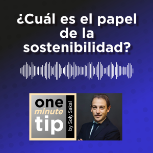 ¿Qué importancia tiene la sostenibilidad y la economía circular?