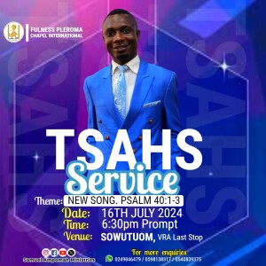 WHAT GOD'S FAITHFULNESS BRINGS ( PART 1) || PREACHED @ TSAHS SERVICE || PST SAMUEL AMPOMAH 06/08/2024 #bumperharvest2024