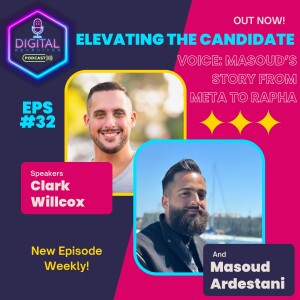 #32- Elevating the Candidate Voice: Masoud Ardestani’s story from Meta to Rapha