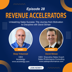 Unleashing Sales Success: The Journey from Motivation to Discipline with David Sliman