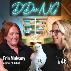 Erin Mulvany, Abstract Artist, Houston, TX | Design Discussions with Nadine Ep.46