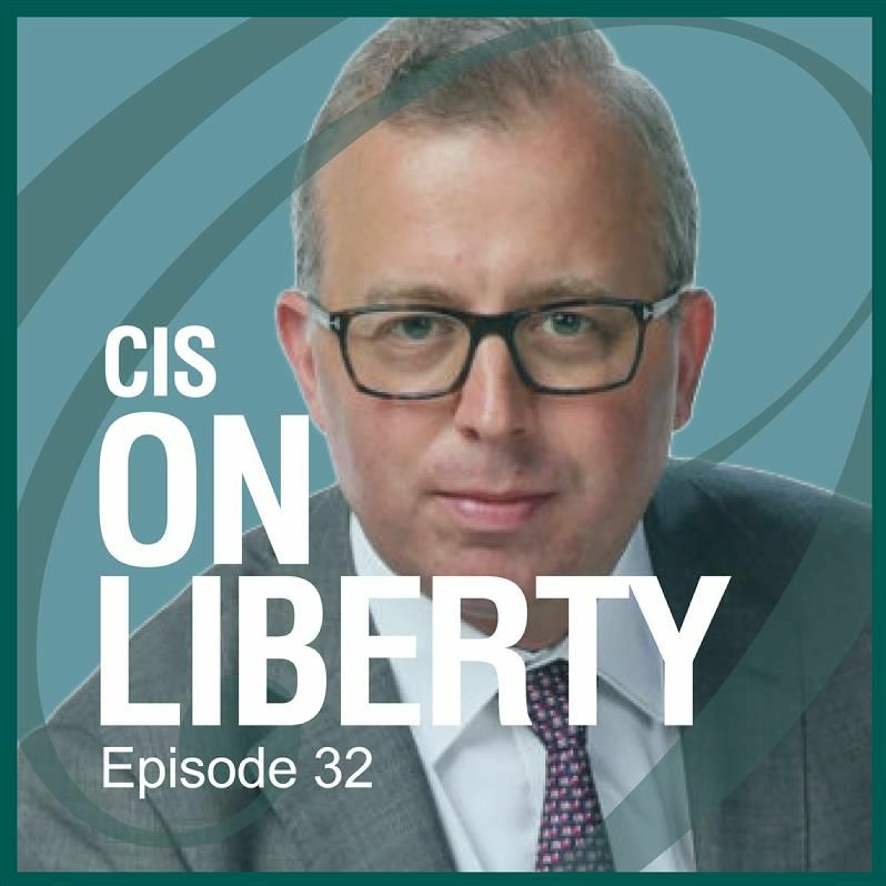 cover of episode 32. On Liberty | James Morrow | Four More Years Or Democratic Landslide