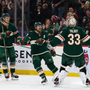 97 scores/Talbot Save - @mnwild win the shootout