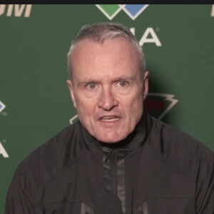 Dean Evason preview Wild vs Golden Knights