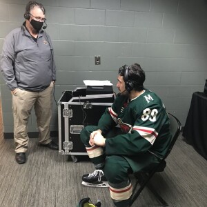 Freddy Gaudreau after 2nd per
