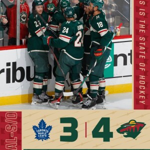 Wild 4, Leafs 3 - FINAL, shootout - Full Postgame Show @KFAN1003