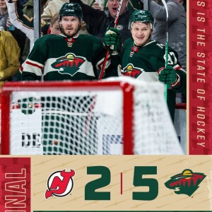 Wild 5, Devils 2 - Full Postgame Show @KFAN1003