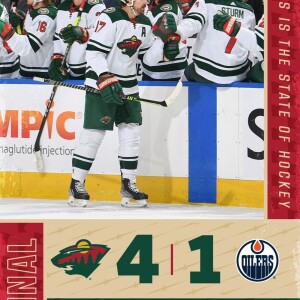 Wild 4, Oilers 1 - Full Postgame Show @KFAN1003