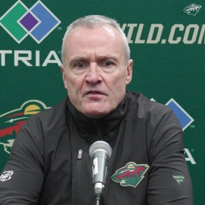 Dean Evason Wednesday Update