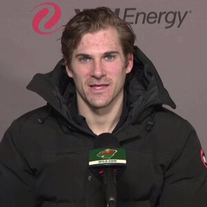 Marcus Foligno following Friday @mnwild skate