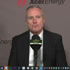 Dean Evason Postgame Commnets