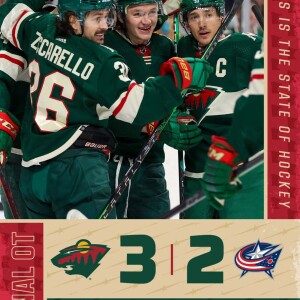 Wild 3, Blue Jackets 2, OT - Full Postgame Show @KFAN1003