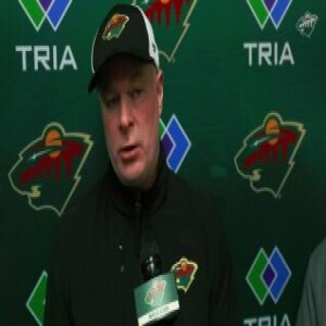 John Hynes previews Wild @ Hurricanes