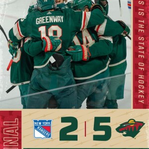 Wild 5, Rangers 2 - Full Postgame Show @KFAN1003