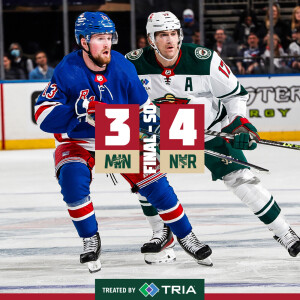 Rangers 4, Wild 3 - SO;  Full Postgame Show @KFAN1003