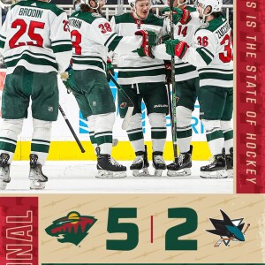 Wild 5, Sharks 2 - Full Postgame Show @KOOL108radio