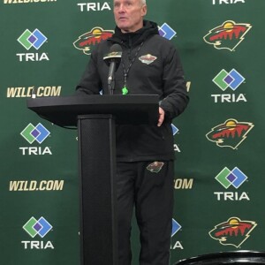Dean Evason previews #MINvsEDM from Edmonton